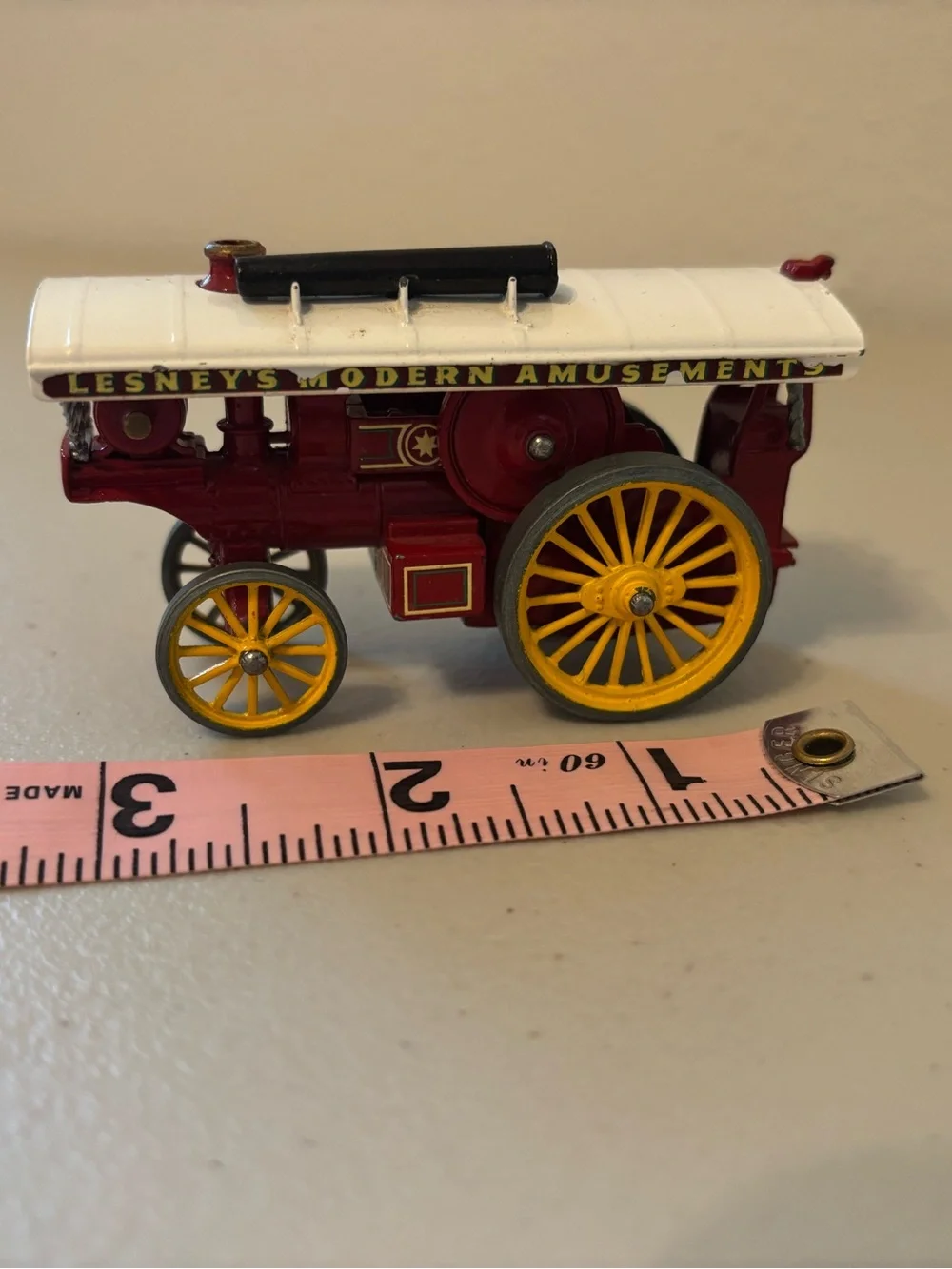 Lesney Modern Amusements Red & Yellow Toy Traction Engine